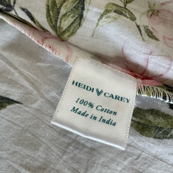 Heidi Carey White Hummingbird Classic Robe. 100 % Cotton - Picture 7 of 12